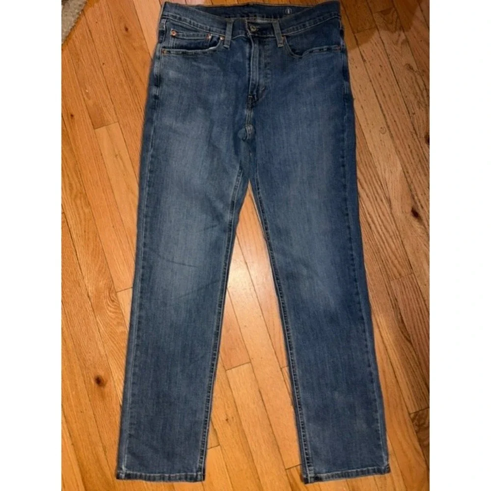 Levis 541 Athletic Taper Mens Denim Jeans Medium Wash 31x32 18181-0526 T50-41